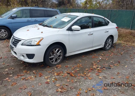 2014 Nissan Sentra Sr from USA, damaged, VIN 3N1AB7AP4EY338343